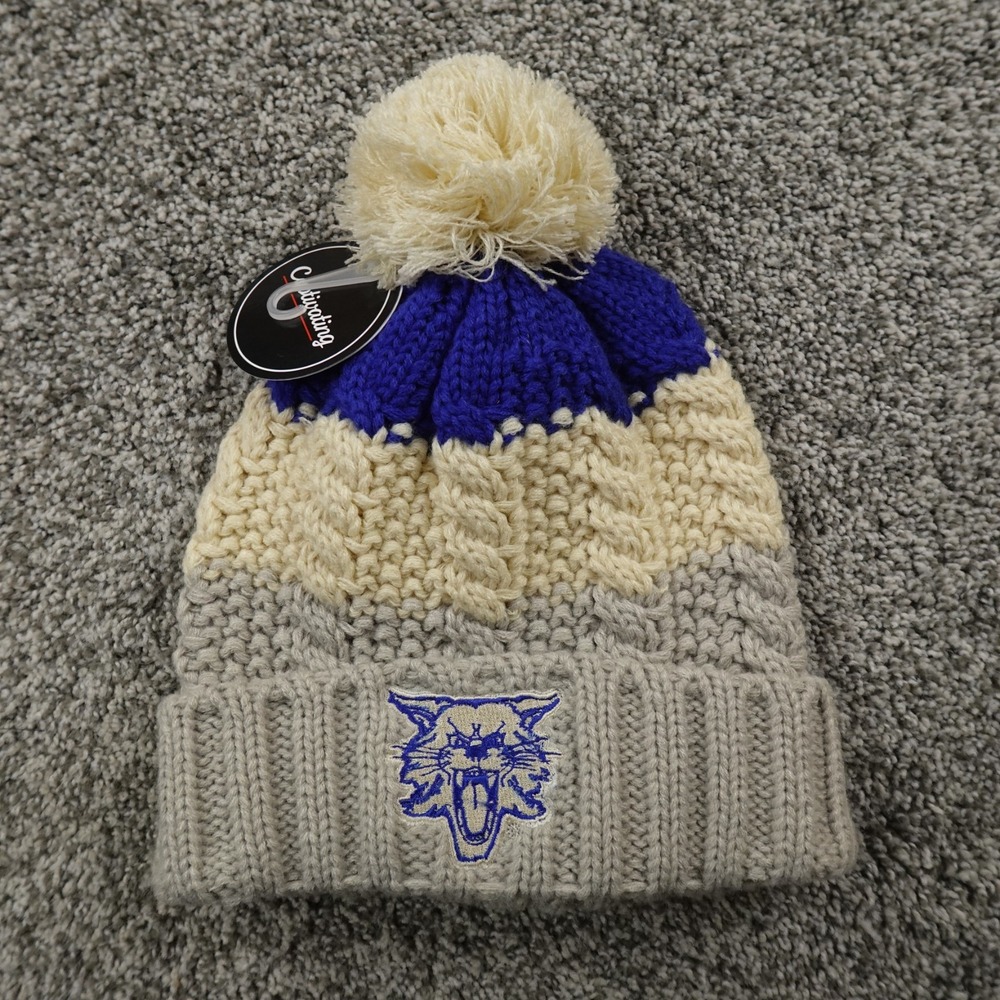 NEW Kentucky Wildcats Hat Cap Beanie Toboggan Mens One Size Blue Gray NCAA Logo